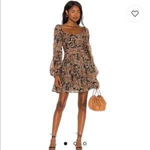 MINKPINK mini dress Persian Paradise style size small NWT